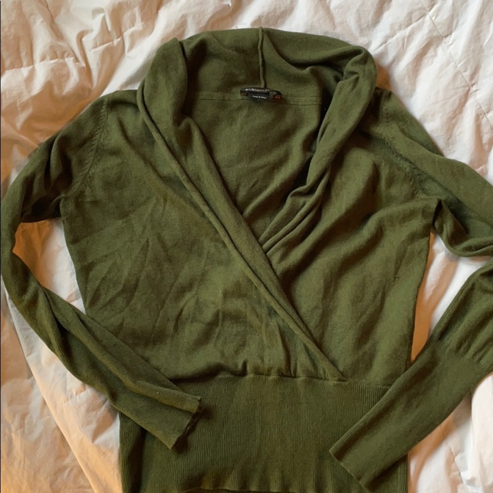 BCBG/MaxAzria. Silk/cashmere sweater